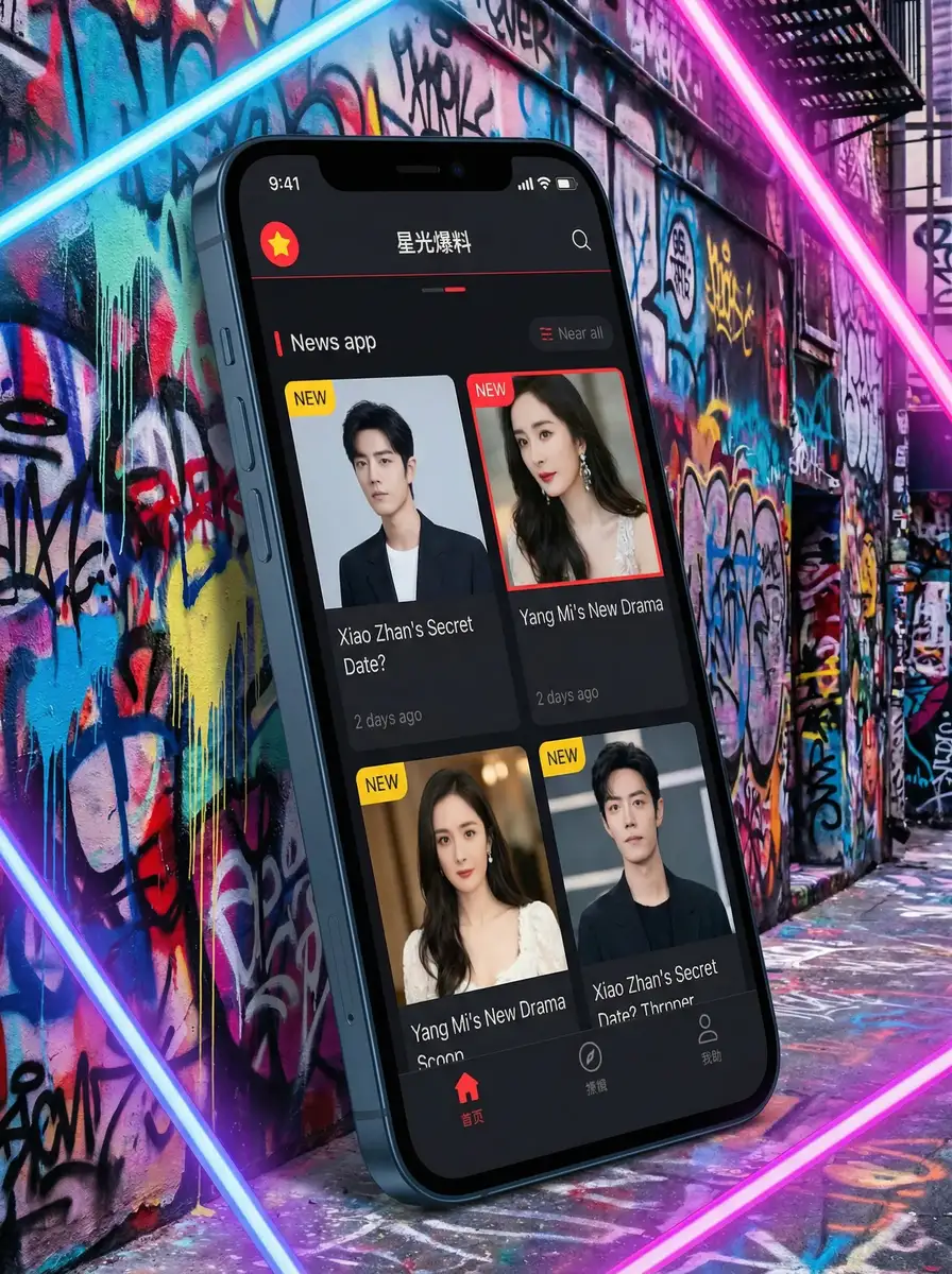 法国女仆 APP界面展示 - 掌上吃瓜神器